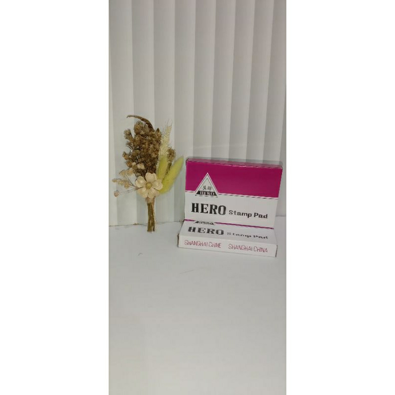 

Bak merk HERO Tinta Ungu Stempel stamp pad hero