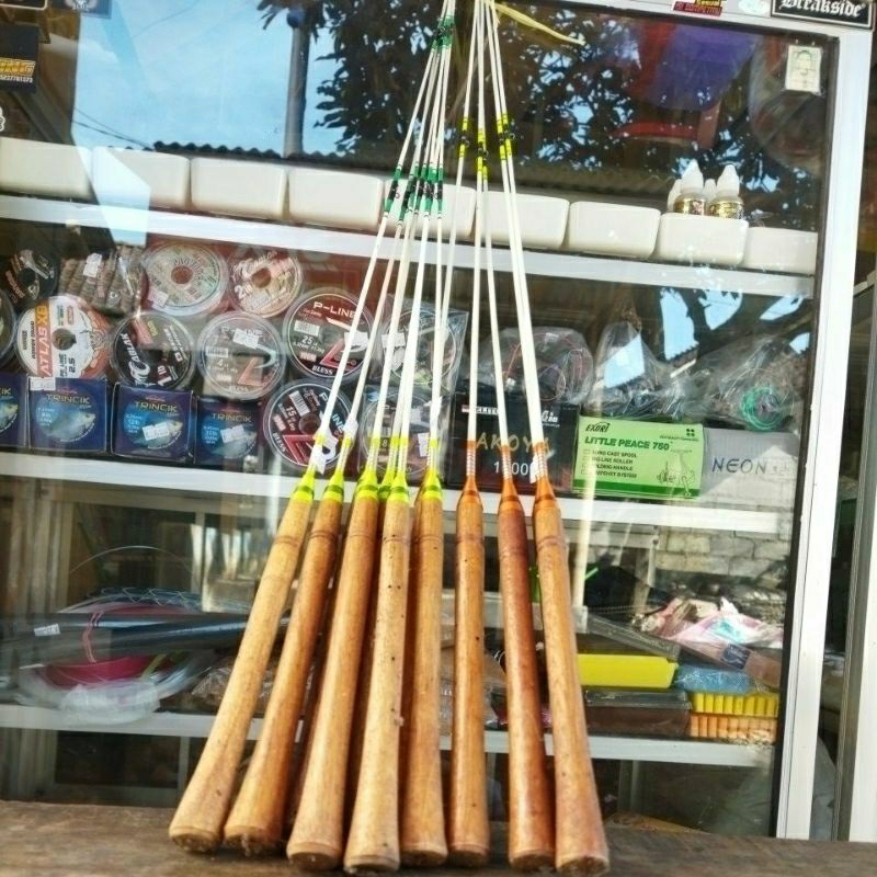 Joran Pancing Lentur 120 cm. Joran Udang, Wader, Uceng Joran Pancing Sungai Termurah