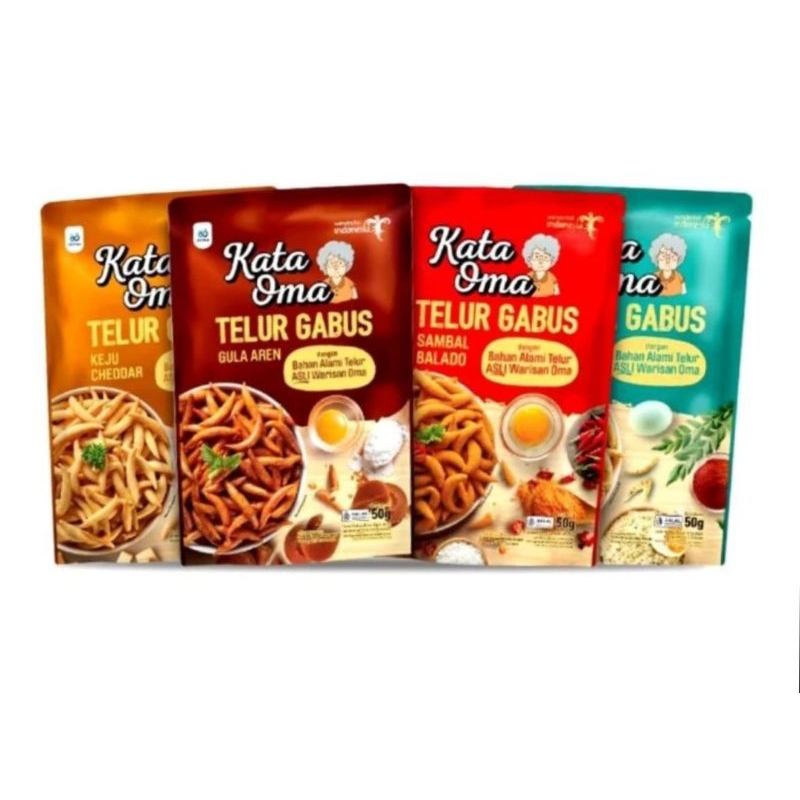 kata oma telor gabus rasa keju- telur gabus balado-snack anak-snack non msg-gluten free-snack sehat