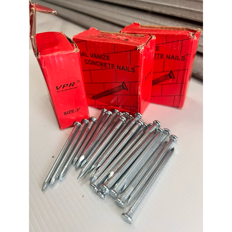 Paku beton 3inch atau 7CM/paku tembok/paku murah/paku galvanis