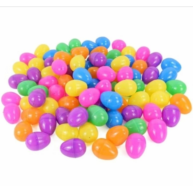 20pcs mainan telur kosong