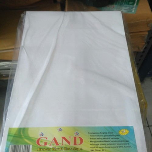 

Amplop Putih A4 Polos - Tanpa Perekat