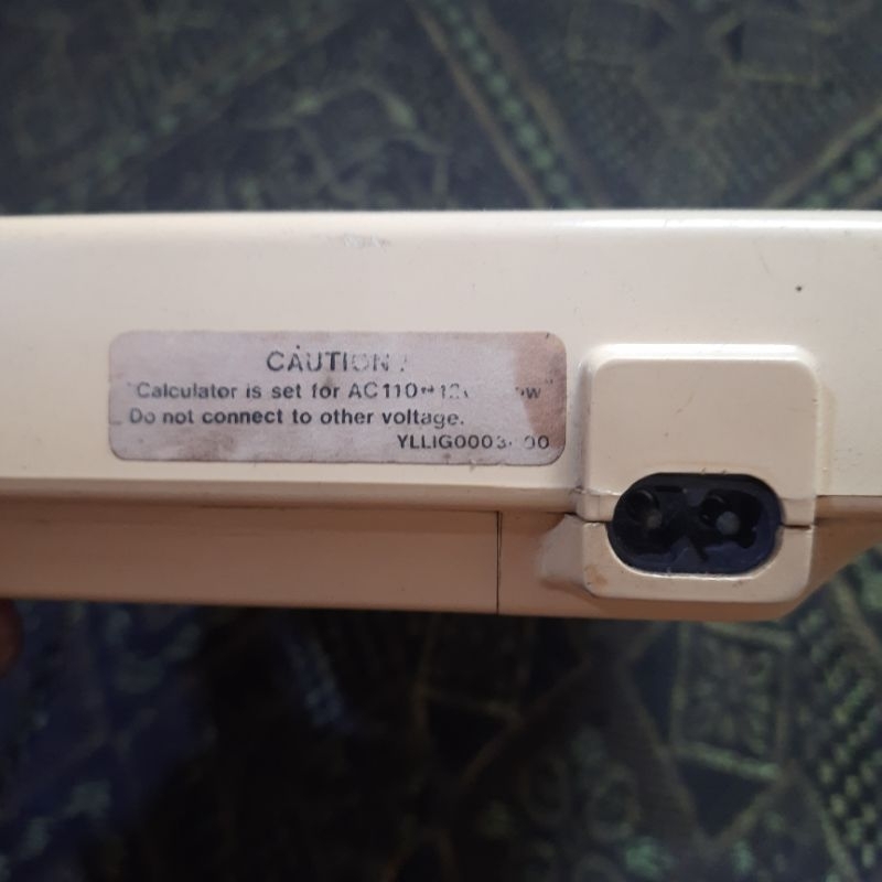 

Paanasonic 2601 vintage Elektronik Kalkulator jadul 1977 bekas fungsi normal