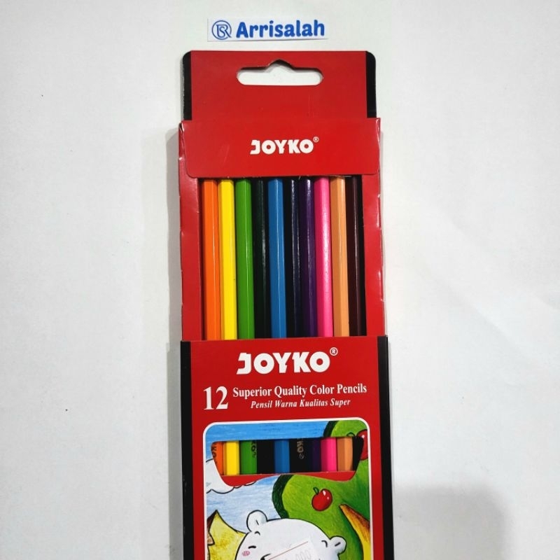 

Pensil Warna Joyko 12 Warna CP-12PB