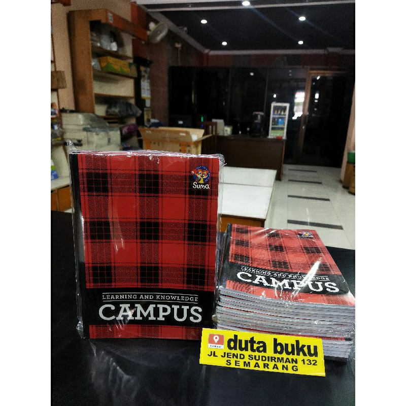 

Buku Tulis Boxy Campus SUMA Isi 50 Lembar (5 Buku)