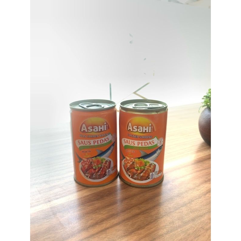 

Asahi sarden saus pedas 155g