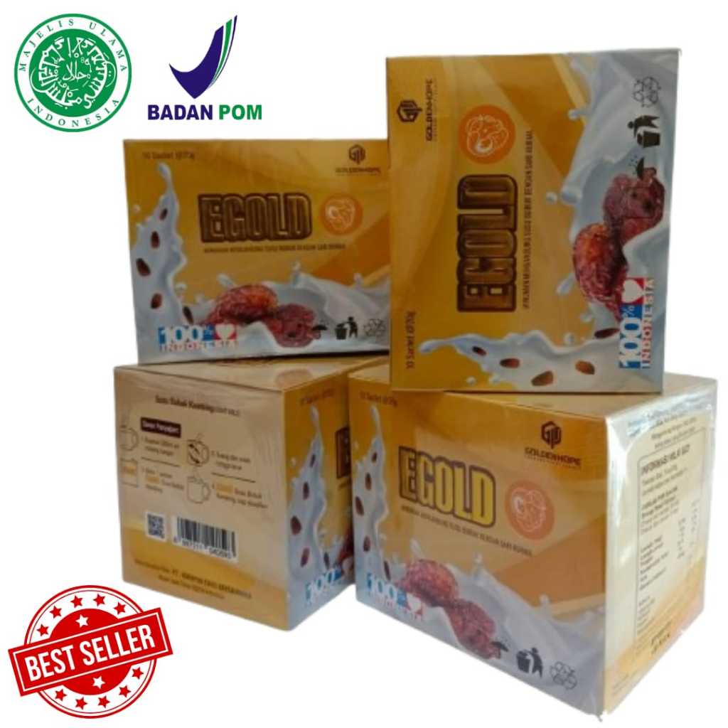 

EGOLD Susu Kambing Etawa Dengan Rasa Kurma 1BOX Isi 10Sachet