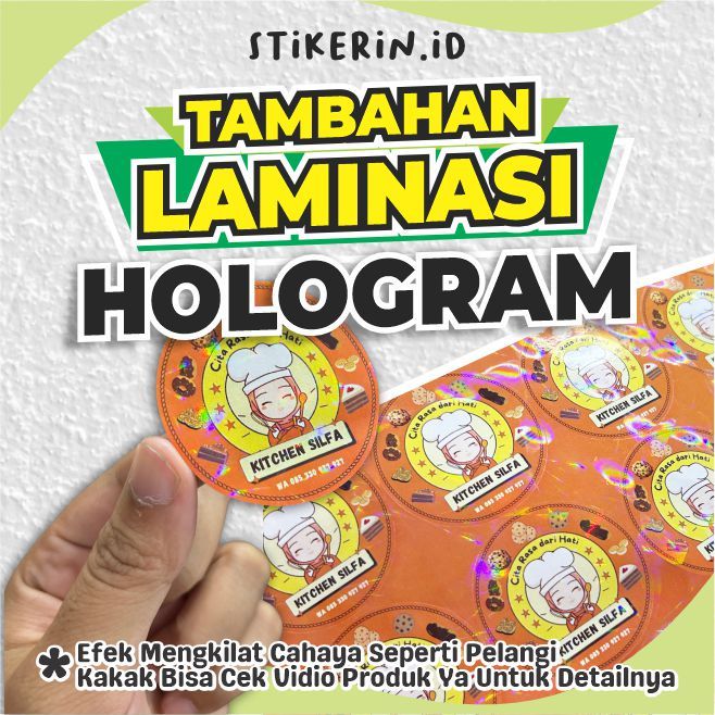TAMBAHAN LAMINASI HOLOGRAM UKURAN A3+
