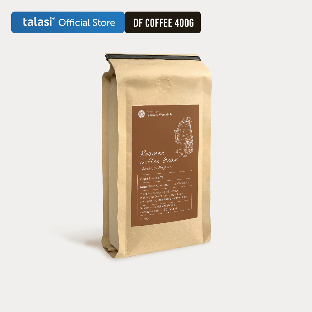 

Arabica Roasted Coffee Bean Origin Bajawa, Flores 400gr
