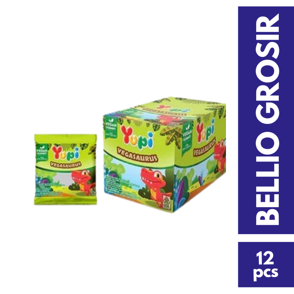 

Yupi Vegasaurus Display Box isi 12 pcs