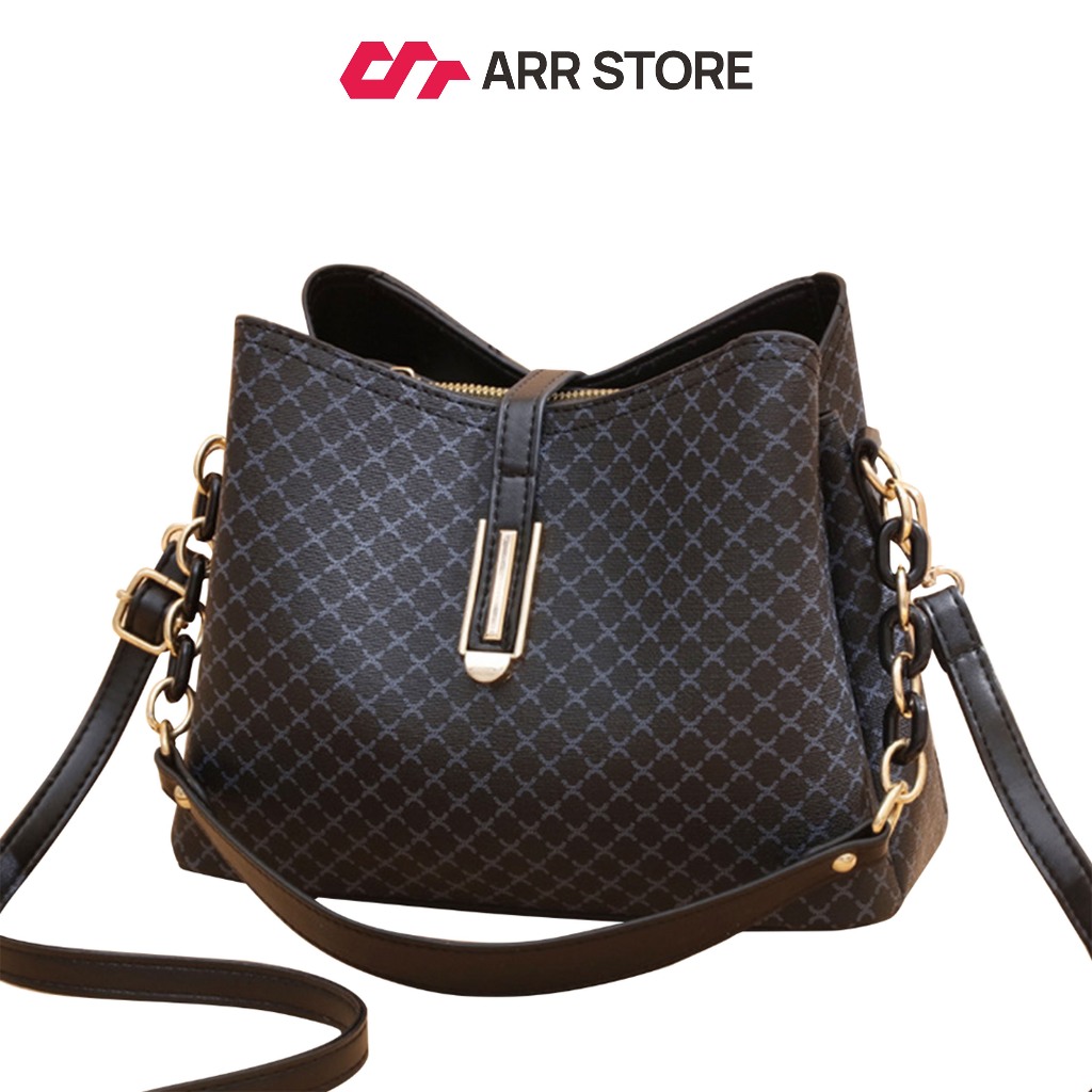Sling Bag Wanita Korea Import Tas Selempang Fashionable Handbag Wanita Bahan PVC Premium T 0193 WB