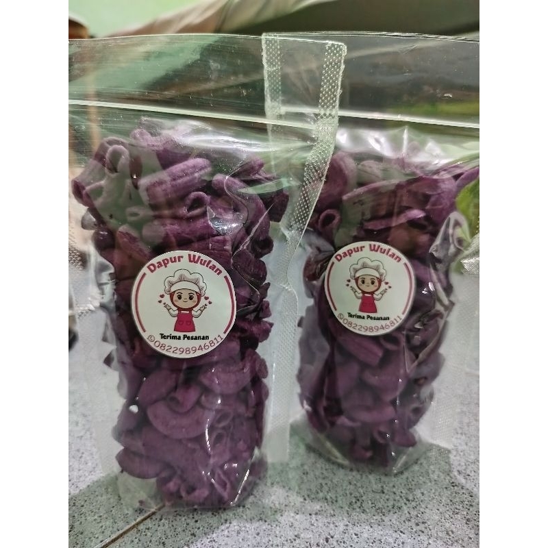 

MAKARONI UBI/MAKARONI/MAKARONI UBI UNGU/CEMILAN/UBI UNGU/SNACK UBI UNGU