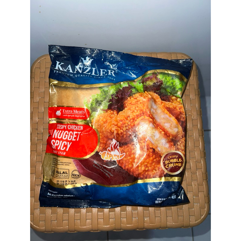 

Kanzler Crispy Chicken Nugget Spicy 450gr