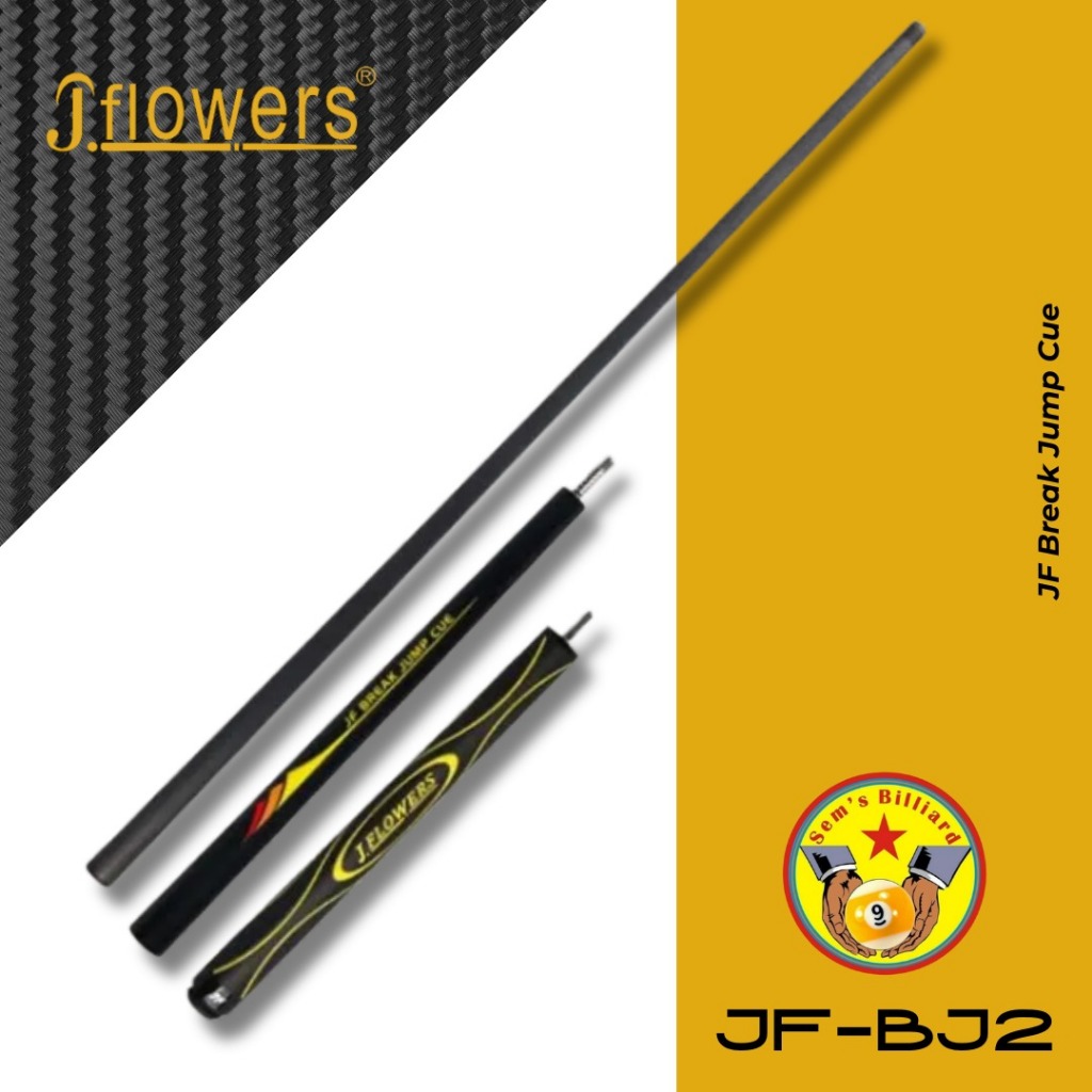 JFlowers Cue - [ JF-BJ2 ] - [ Break Jump Cue ] - Stick Billiard JFlowers - J Flowers