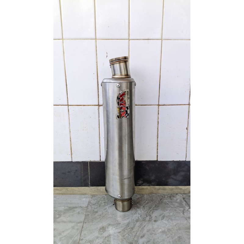 Knalpot silencer wrx trioval k3 35cm