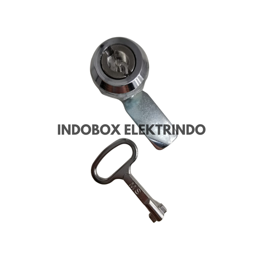 Kunci Box Panel Listrik MS 705 Model T PREMIER - Kilap Silver Kunci Box Panel Listrik Model Double B