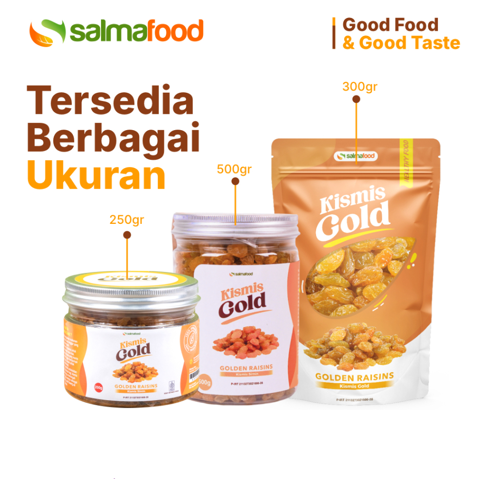 

Salmafood Kismis Gold Raisins Oleh Oleh Haji