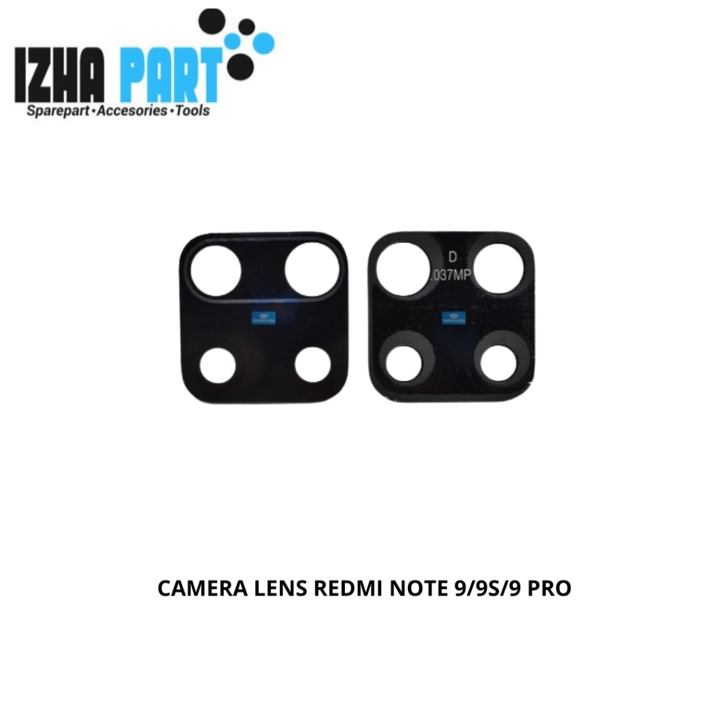 Kaca Kamera Belakang Xiaomi Redmi Note 9 / 9S / Redmi Note 9 Pro Original / Kaca Kamera Redmi Note 9