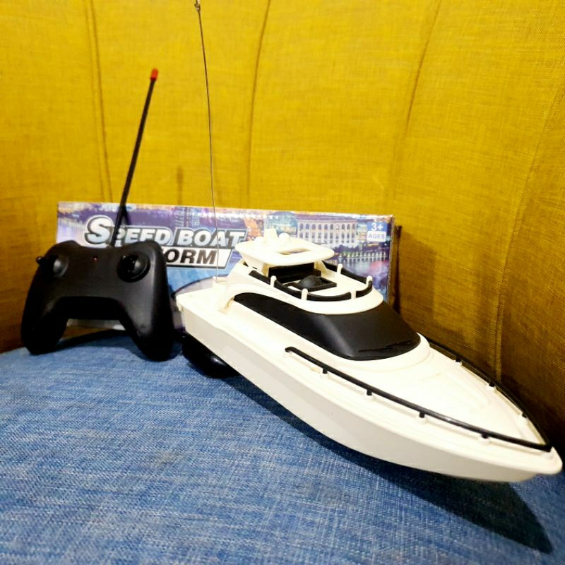 GDM - Mainan Rc Speed Boat yacht Remote Control - Perahu Air Anak Kapal Yacht