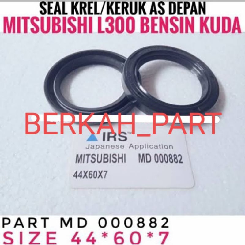 OIL SEAL TIMING COVER SEAL KRUK AS DEPAN MITSUBISHI L300 KUDA DIESEL