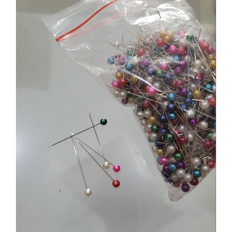 Jarum pentul JEPANG original . New crown .  isi  50 gram