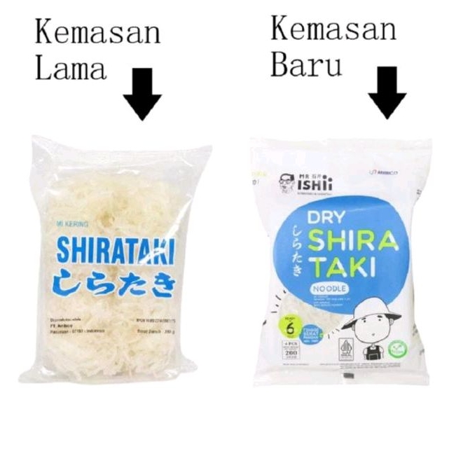 

Dry Shirataki Mie Kering 250gr