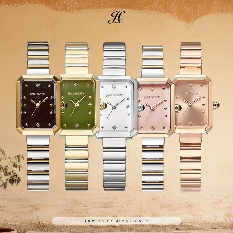 Jims Honey Watch, Jam Tangan Wanita, Jam Tangan Rantai, 53