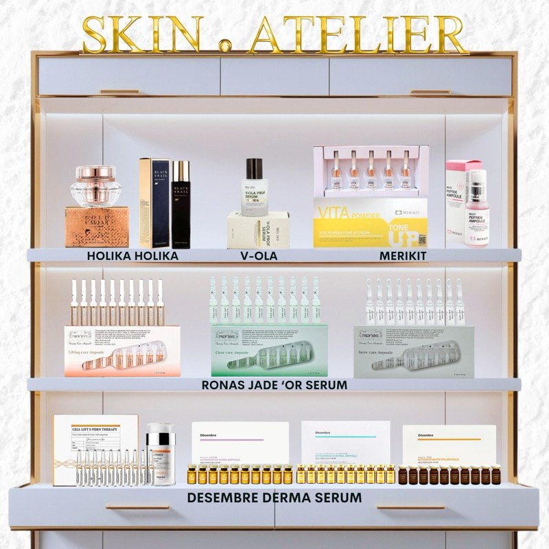 5 Pilihan Korea Derma Serum Desembre, Jade ‘Or, Ronas Merikit, Bellmoi & Holika Whitening & de-aging