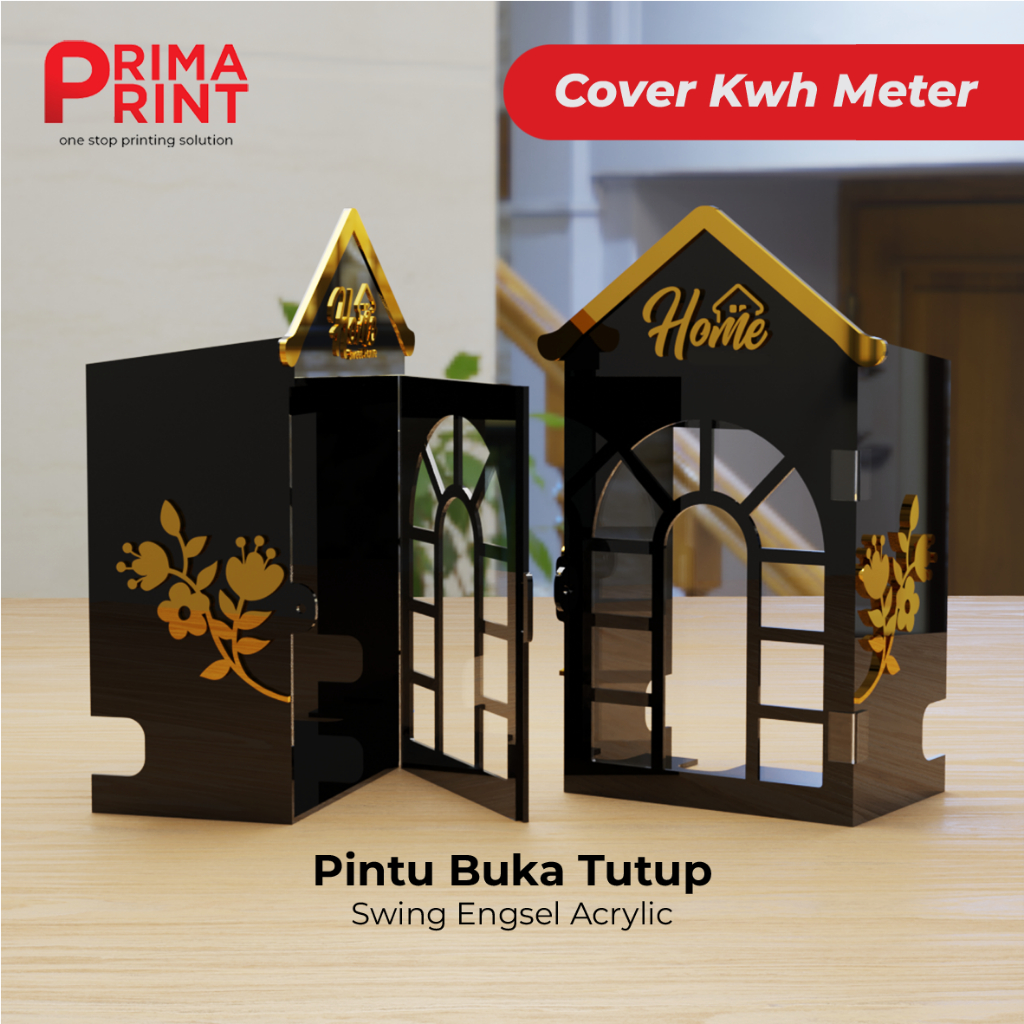 Cover KWH Meter Akrilik / Box Pelindung Meteran Listrik Token Prabayar - Box Listrik PLN Pascabayar