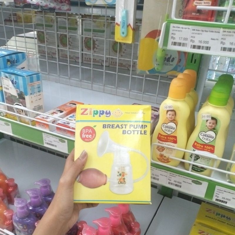 zippy breast pump botol