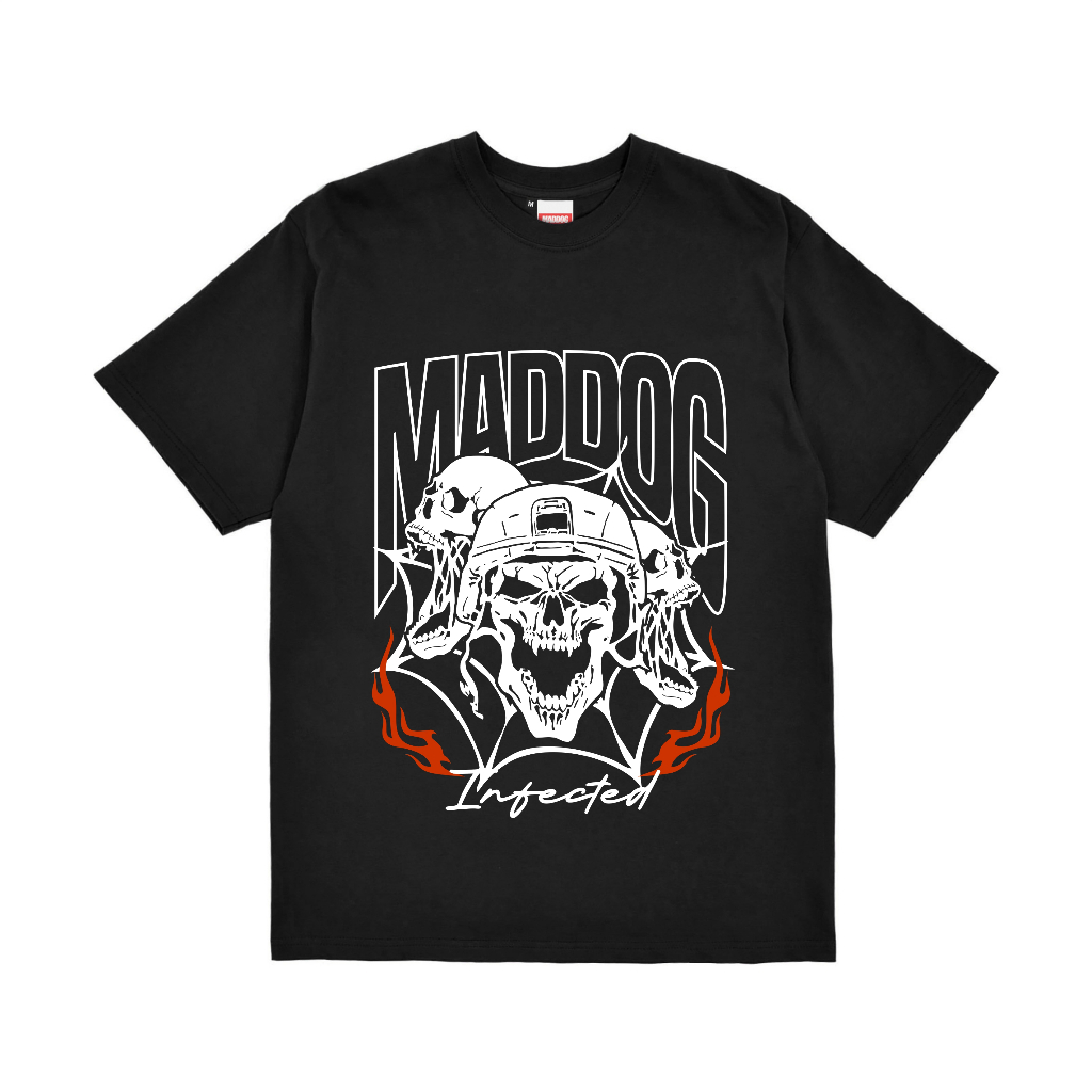 ORI Kaos - Maddog Infected - Cranium Black Kaos Distro ORIGINAL