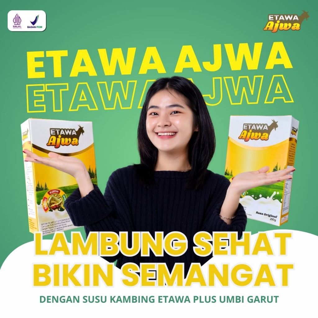 

Susu Kambing Etawa Ajwa Bantu Atasi Asam lambung, Maag, dan GERD