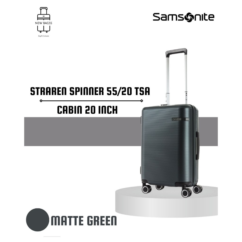 Samsonite Koper Straren Spinner 55/20 TSA / Samsonite Koper / Koper Cabin / Cabin 20 Inch