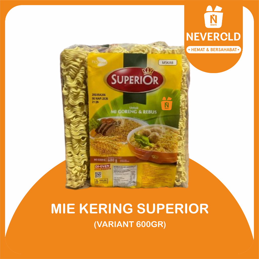 

MIE KERING SUPERIOR @600GR ISI 12 KEPING