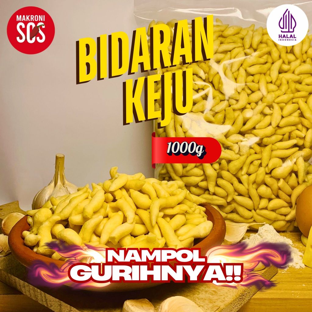 

Bidaran Keju Kemasan 1Kg