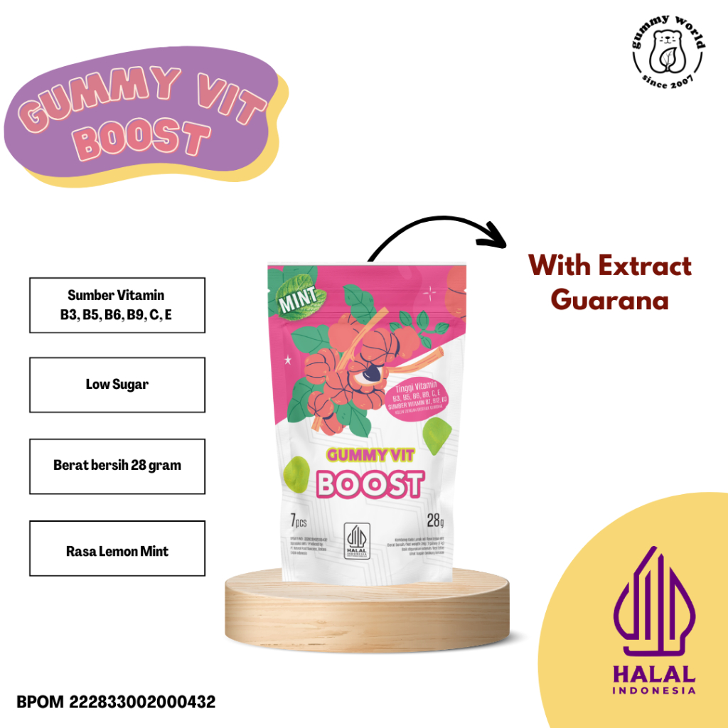 

Bites - Gummy Vit Boost (Boost for your health)