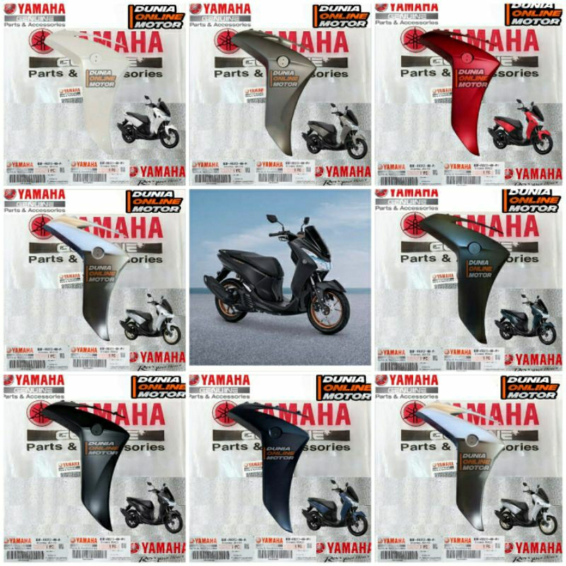 Body Cowling Sayap Depan DPN 1PCS Lexi 125  PART ASLI 100%  ORIGINAL YAMAHA B3F F8311 00  B3F F8312 