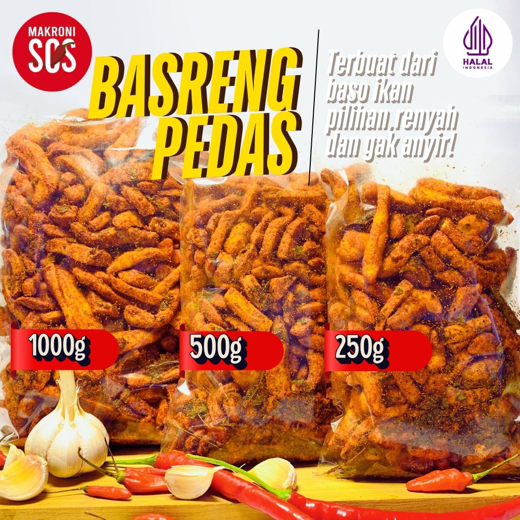 

Basreng Bandung Pedas Daun Jeruk 1Kg Termurah Mantap