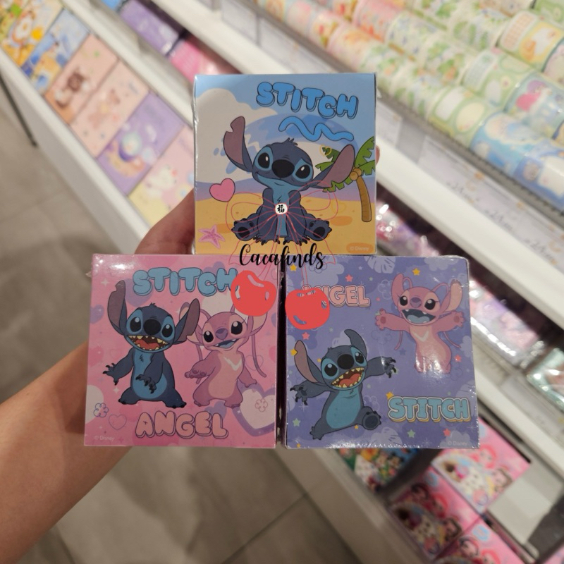 

OHSOME x Stitch‼️Kertas Catatan Memo Pad / Sticky Notes Stitch & Angel Collection (7,5 x 7,5)