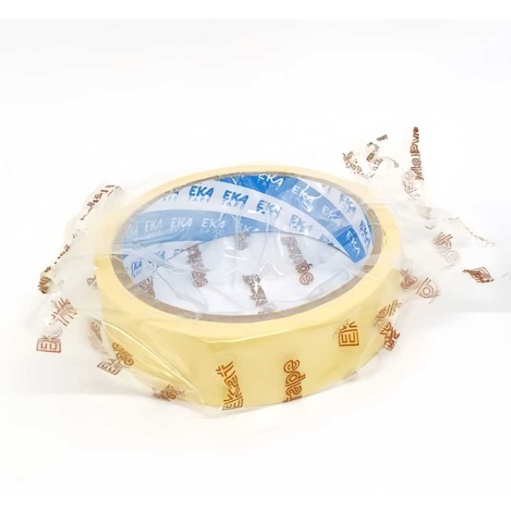 

EKA TAPE Lakban Kertas Ukuran 24 mm x 15 Yard & 48 mm x 15 Yard