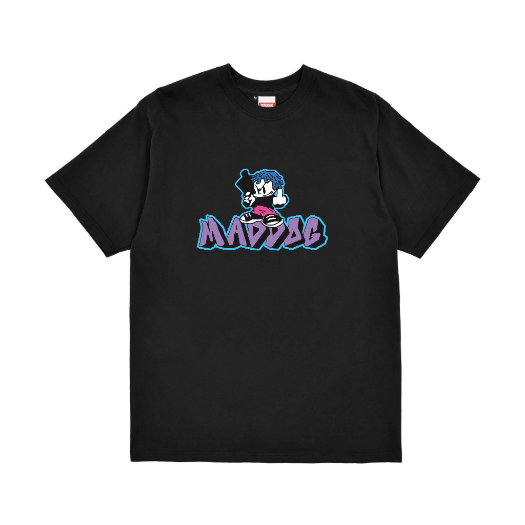 ORI Maddog Infected - Kaos - GRAFFITI Black | Kaos Pria Wanita Unisex Hitam T-shirt Distro Official 