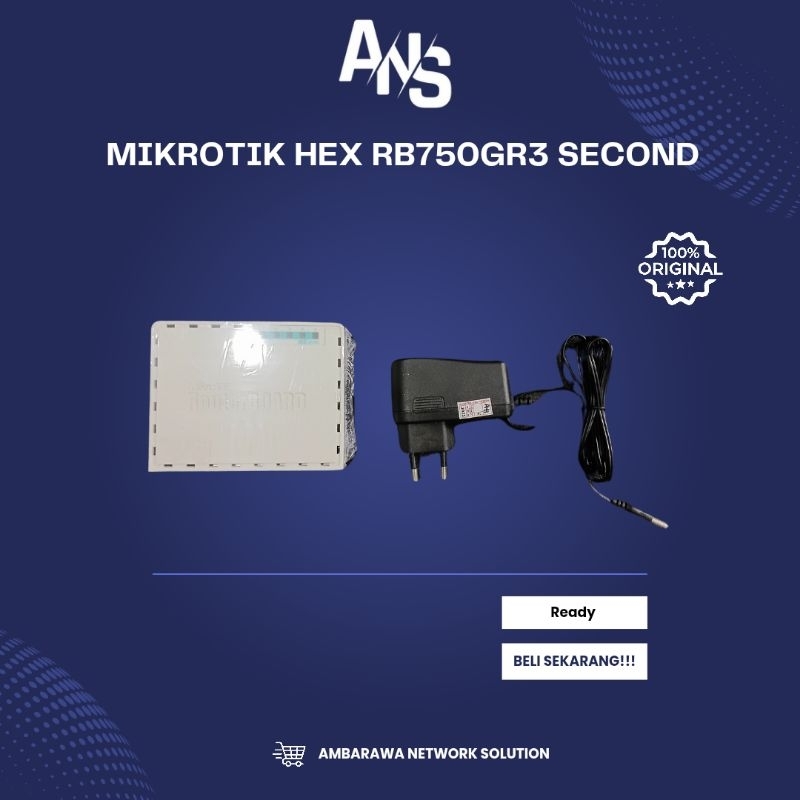 Mikrotik hEX RB750Gr3 Second