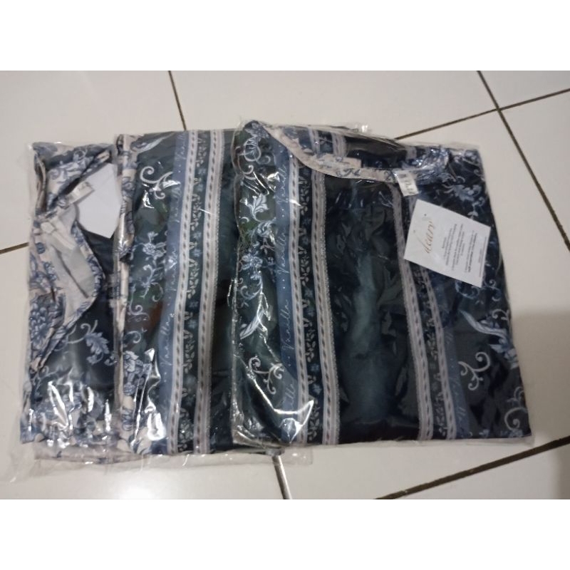 Gamis vanilla hijab blue