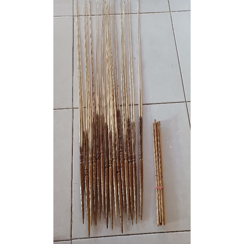 gapit kayu buat wayang kulit atau kertas ukuran putren / putri / bambangan