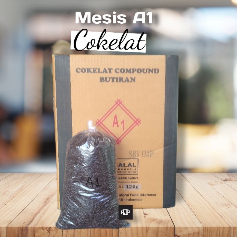 

Meses / Mesis Cokelat Compound A1 | Repack 500 gr 1000 gr