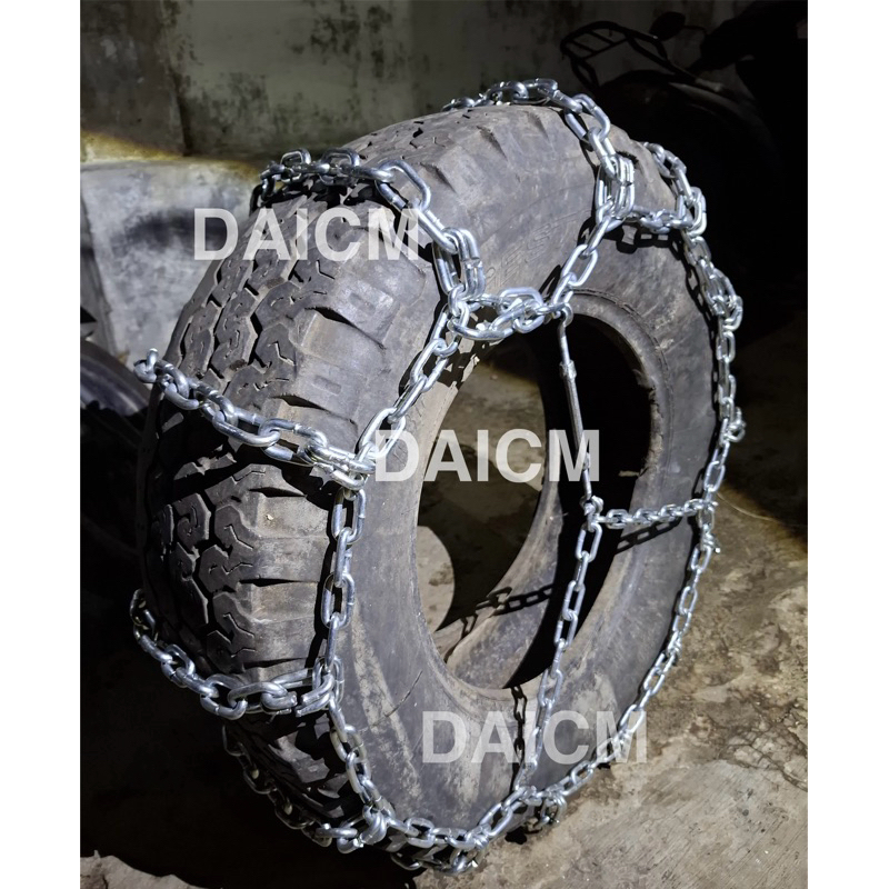 Rantai ban mobil 265/75/R16 bahan full galvanis chrome untuk, ban lumpur