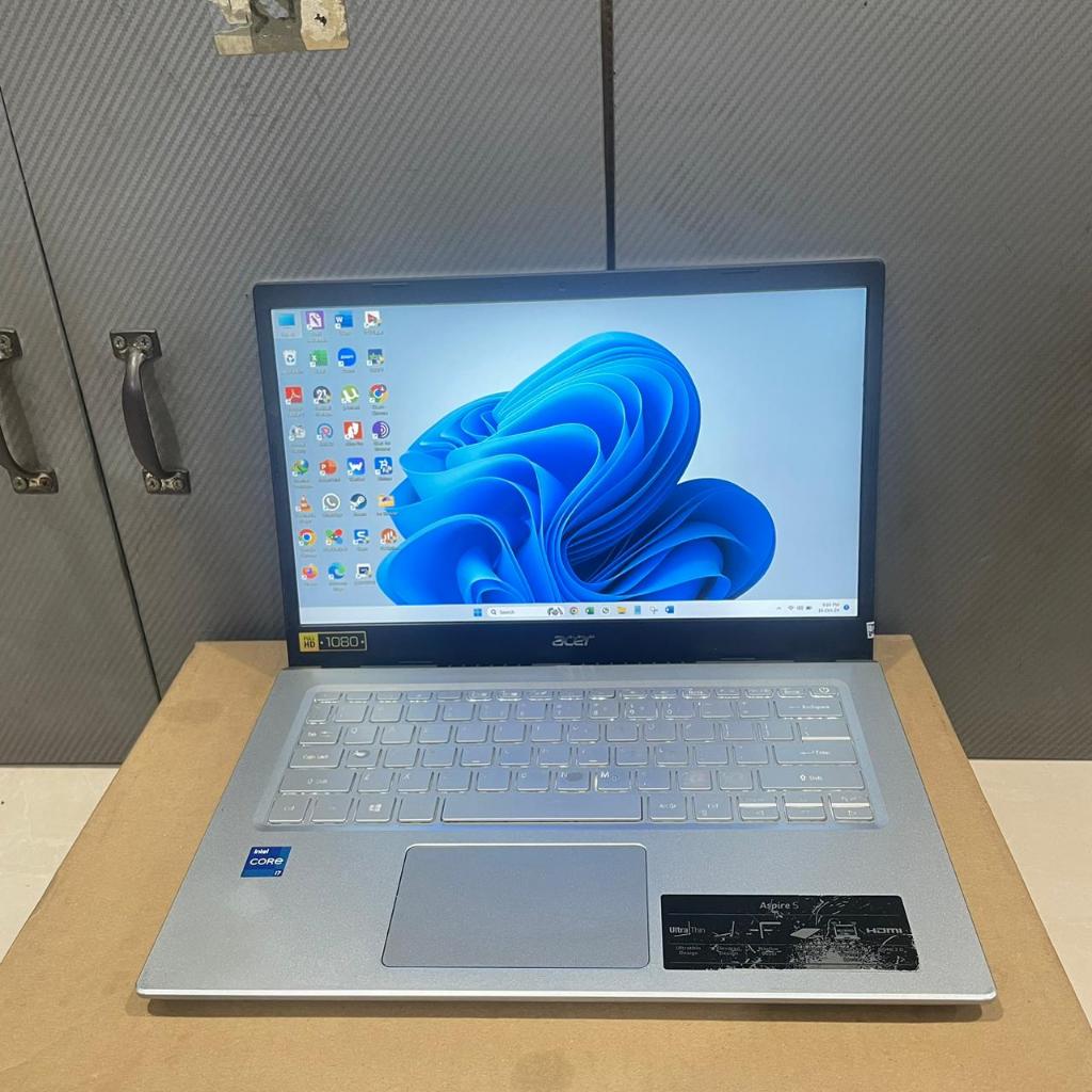 Laptop Acer Aspire 5 A514-54, Intel Core i7-1165G7, Gen 11Th,  Ram 16/512Gb,  #Backlight, Super Slim