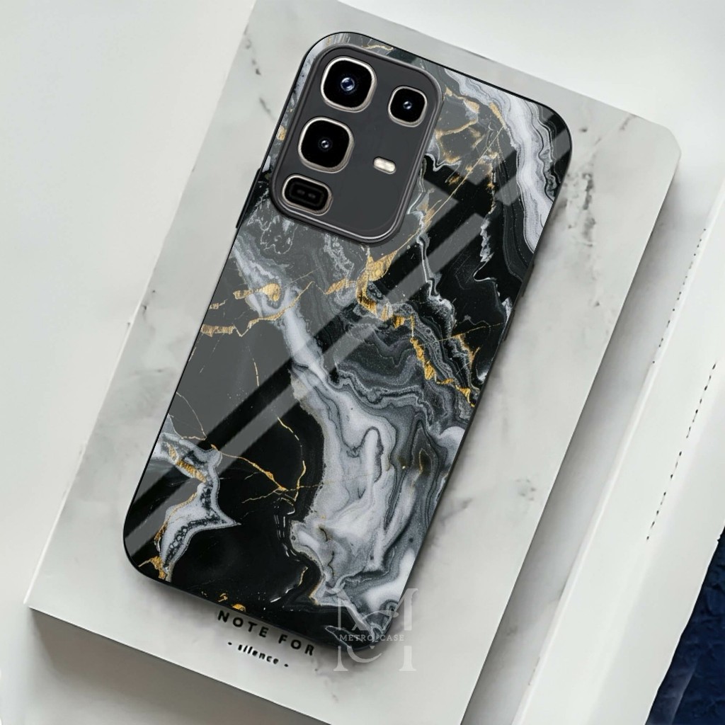 Case Hp Glass Kaca Kilau INFINIX NOTE 50 - INFINIX NOTE 50 PRO - Case Hp INFINIX NOTE 50 - G30
