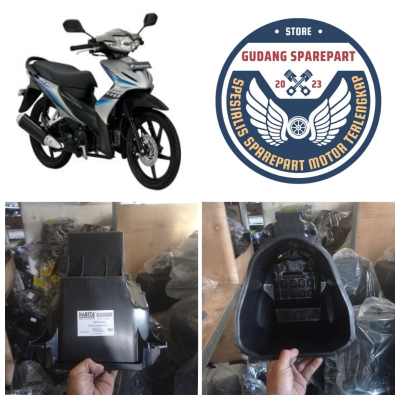 Bok jok revo absolut 110,Revo fit, Bok bagasi revo absolut, Bakul jok revo absolut