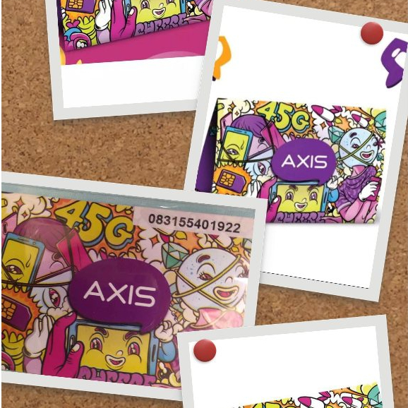 kartu perdana paket internet axis kuota 3gb(exp 2028) (SEGEL)